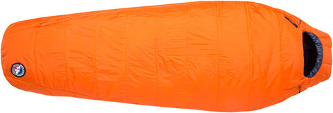 Big Agnes Inc. Lost Dog 15F Fireline Eco Sleeping Bag - Orange/Navy Long