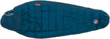 Big Agnes Inc. Sidewinder SL 35F Sleeping Bag -  650 fill DownTec Blue/Tap Long