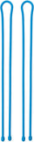 Nite Ize Gear Tie Reusable Rubber Twist Tie -  32 2 Pack Bright Blue