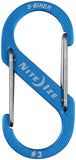 Nite Ize S-Biner #3 Aluminum Dual Carabiner: Each Anodized Blue