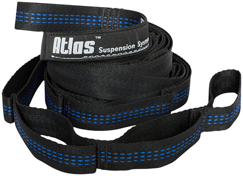 Eagles Nest Outfitters Atlas Straps 9' Charcoal/Royal Blue Pair