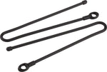 Nite Ize Gear Tie Loopable 12 Twist Tie 2Pack Black