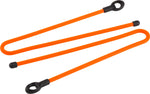 Nite Ize Gear Tie Loopable 12 Twist Tie 2Pack Bright Orange