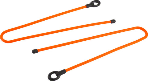 Nite Ize Gear Tie Loopable 24 Twist Tie: 2-Pack Bright Orange