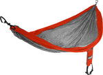 Eagles Nest Outfitters SingleNest Hammock: Orange/Gray
