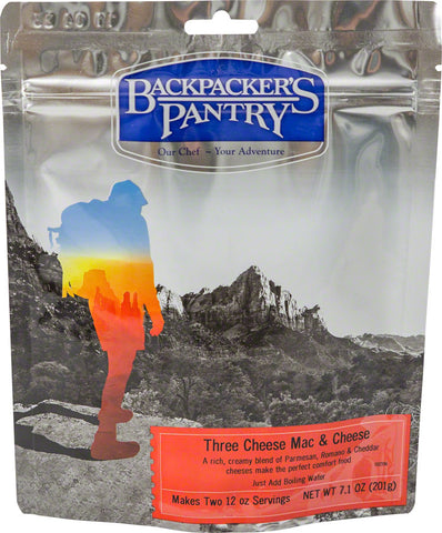Backpacker's Pantry Three Cheese Mac and Cheese 2 Servings