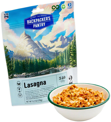 Backpacker's Pantry Lasagna Vegetarian 2 Servings
