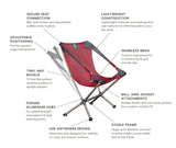 NEMO Moonlite Reclining Chair - Smolder