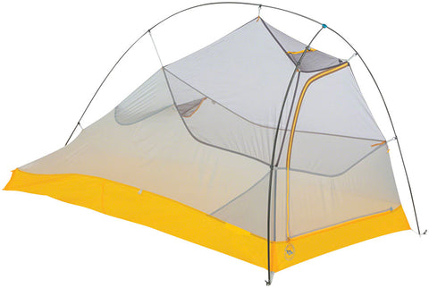 Big Agnes Inc. Fly Creek HV UL1 Bike Packing Shelter: Gray/Gold 1-person