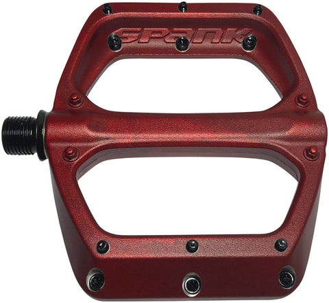 Spank Spoon DC Pedals Platform Aluminum 9/16 Red