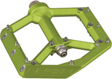 Spank Spike Pedals - Platform Aluminum 9/16 Green