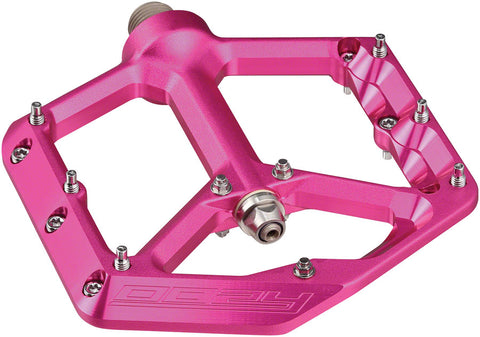 Spank Oozy Pedals - Platform Aluminum 9/16 Pink