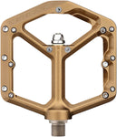 Spank Oozy Pedals - Platform Aluminum 9/16 Bronze