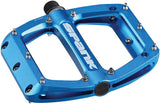 Spank Spoon 110 Pedals - Platform Aluminum 9/16 110mm Wide Blue