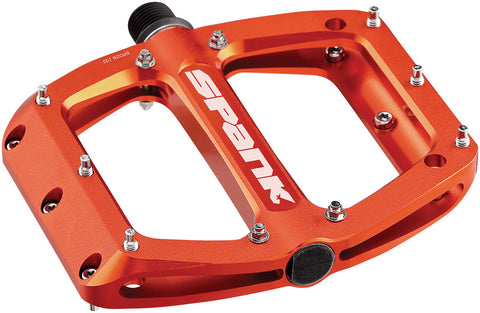 Spank Spoon 110 Pedals - Platform Aluminum 9/16 110mm Wide Orange