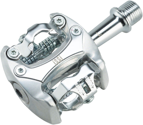 iSSi Flash II Pedals Dual Sided Clipless Aluminum 9/16 Silver