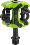 iSSi Flash II Pedals Dual Sided Clipless Aluminum 9/16 Lime Green