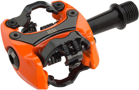 iSSi Flash II Pedals Dual Sided Clipless Aluminum 9/16 Orange