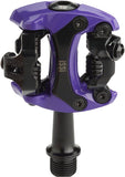 iSSi Flash II Pedals Dual Sided Clipless Aluminum 9/16 Violet