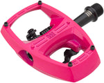 iSSi Flip III Pedals Single Side Clipless with Platform Aluminum 9/16 iSSi Pink