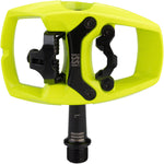 iSSi Flip III Pedals Single Side Clipless with Platform Aluminum 9/16 Yellow