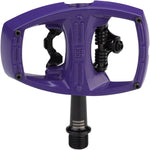 iSSi Flip III Pedals Single Side Clipless with Platform Aluminum 9/16 Violet