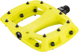 iSSi Thump Pedals Platform Composite 9/16 Yellow Replaceable Pins