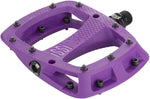 iSSi Thump Pedals Platform Composite 9/16 Purple Replaceable Pins