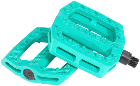 Eclat Slash Pedals - Platform Composite 9/16 Teal