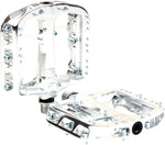 Chromag, Scarab, Platform pedals, Bushing and sealed bearings, Aluminium body, Silver