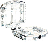 Chromag, Scarab, Platform pedals, Bushing and sealed bearings, Aluminium body, Silver