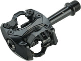 iSSi Flash II Pedals Dual Sided Clipless Aluminum 9/16 Black out Black +12