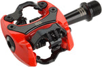 iSSi Flash III Pedals Dual Sided Clipless Aluminum 9/16 New Red