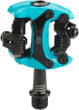 iSSi Flash III Pedals Dual Sided Clipless Aluminum 9/16 Teal