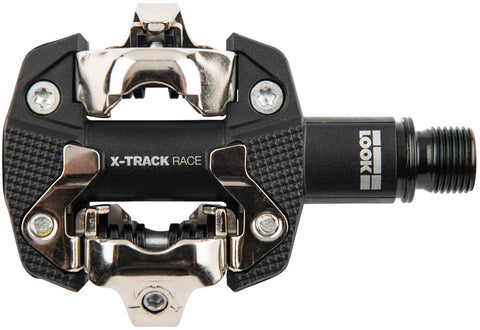 LOOK XTRACK RACE Pedals Dual Sided Clipless Chromoly 9/16 Black