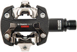 LOOK XTRACK RACE CARBON Pedals Dual Sided Clipless Chromoly 9/16 Black