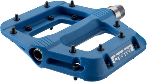 RaceFace Chester Pedals Platform Composite 9/16Blue Replaceable Pins