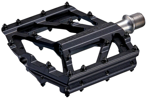 Supacaz Orbitron DH Flat Pedals CNC Alloy Black