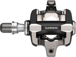 Garmin Rally XC200 Power Meter Pedals - Dual Sided Clipless, Alloy, 9/16", Black, Pair, Dual-Sensing, Shimano SPD