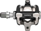 Garmin Rally XC200 Power Meter Pedals - Dual Sided Clipless, Alloy, 9/16", Black, Pair, Dual-Sensing, Shimano SPD