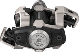 Garmin Rally XC200 Power Meter Pedals - Dual Sided Clipless, Alloy, 9/16", Black, Pair, Dual-Sensing, Shimano SPD