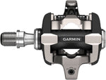 Garmin Rally XC100 Power Meter Pedals - Single Sided Clipless, Alloy, 9/16", Black, Pair, Single-Sensing, Shimano SPD