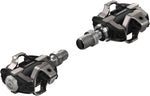 Garmin Rally XC100 Power Meter Pedals - Single Sided Clipless, Alloy, 9/16", Black, Pair, Single-Sensing, Shimano SPD