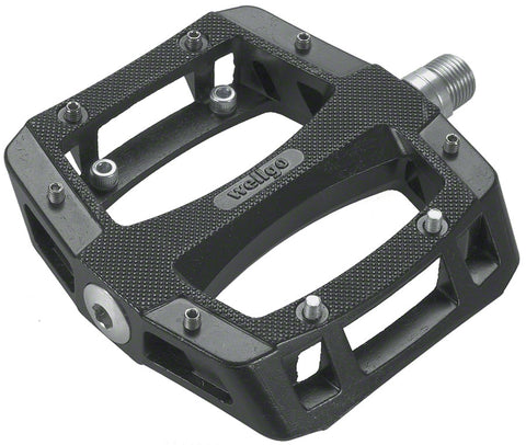 Wellgo A-52 Pedals - Platform Aluminum 9/16 Black