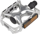 Dimension Mountain Compe Pedals Platform Aluminum 9/16 Silver