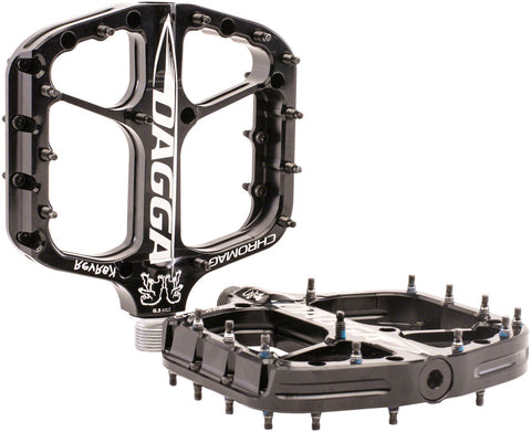 Chromag Dagga Pedals Platform Aluminum 9/16 Black