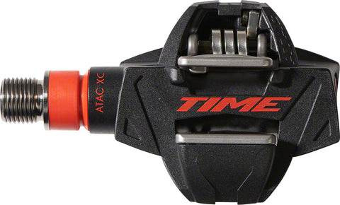 Time ATAC XC 12 Pedals Dual Sided Clipless Carbon 9/16 Black/Red