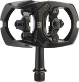 iSSi Trail II Pedals Dual Sided Clipless with Platform Aluminum 9/16 Black +6