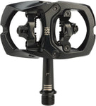 iSSi Trail III Pedals Dual Sided Clipless with Platform Aluminum 9/16 Black out