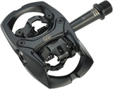 iSSi Trail III Pedals Dual Sided Clipless with Platform Aluminum 9/16 Black out